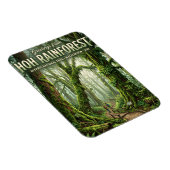 Hoh-Regenwald Washington Magnet (Rechte Seite)