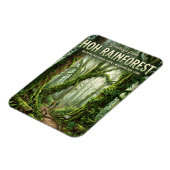 Hoh-Regenwald Washington Magnet (Linke Seite)