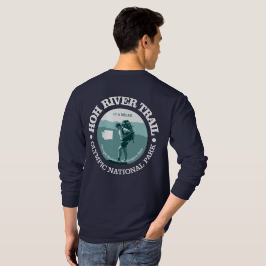 Hoh River Trail T-Shirt (Schwarz voll)
