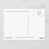 Hoh Valley Rain Forest Postcard Postkarte (Rückseite)