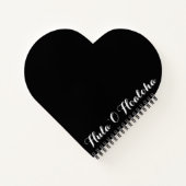 HOH x HOH Spiral Heart Notebook Notizblock (Rückseite)