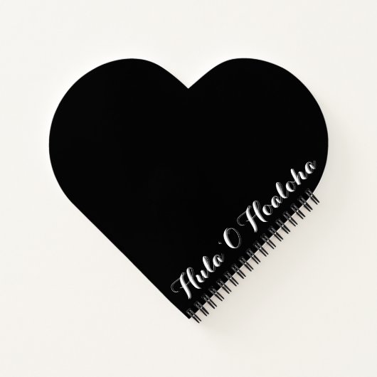 HOH x HOH Spiral Heart Notebook Notizblock (Rückseite)