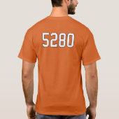 Höhe 5280 T-Shirt (Rückseite)