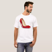hohe Absätze rot T-Shirt (Vorne ganz)