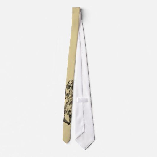 Hohe Alice im Wunderland Krawatte (Rückseite)