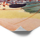 Hohe Auflösung von Wassily Kandinsky (1866-1944) Poster (Ecke)