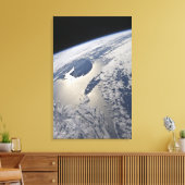 Hohe Aussicht auf die Halbinsel Gaspe Leinwanddruck (Insitu (Wohnzimmer))