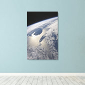 Hohe Aussicht auf die Halbinsel Gaspe Leinwanddruck (Insitu (Holzboden))