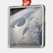 Hohe Aussicht auf die Halbinsel Gaspe Ornament Aus Metall (Links)