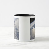 Hohe Aussicht auf die Halbinsel Gaspe Tasse (Zentrum)