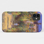 Hohe Bank Res Claude Monet die Seine bei Vetheuil Case-Mate iPhone Hülle (Rückseite (Horizontal))