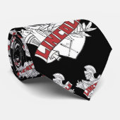 Hohe Baseball-Krawatte Lincolns Krawatte (Gerollt)