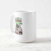 Hohe Batterie Kaffeetasse (Vorderseite Links)