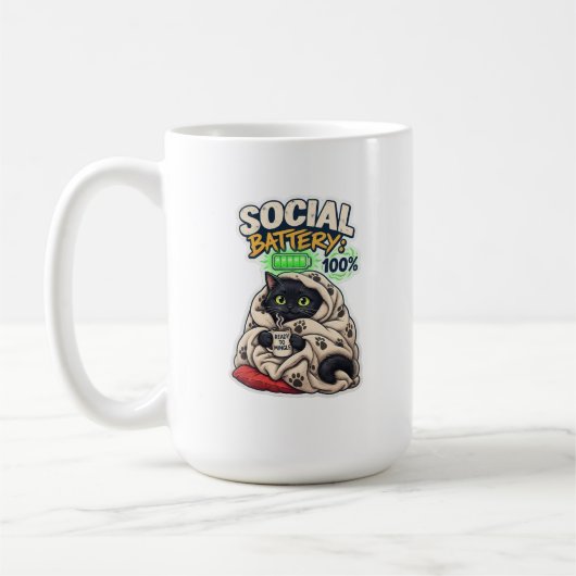 Hohe Batterie Kaffeetasse (Links)