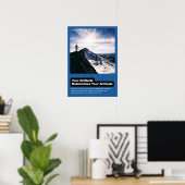Höhe bestimmt Höhe Motivierend Poster (Heimbüro)