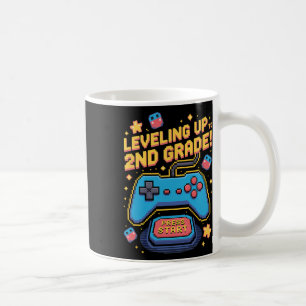 Höhe bis zu 2nd Grade Gamer 8 Bit Pixel Pix Kaffeetasse