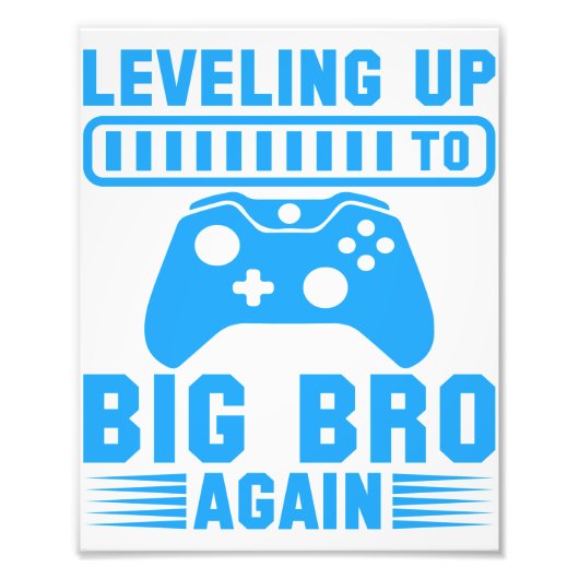 Höhe bis zum Großen Bro Fotodruck (Vorne)