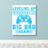 Höhe bis zum Großen Bro Leinwanddruck (Insitu (Holzboden))