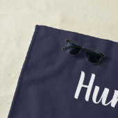 Höhe bis zum Großen Bro Strandtuch (Beispiel)