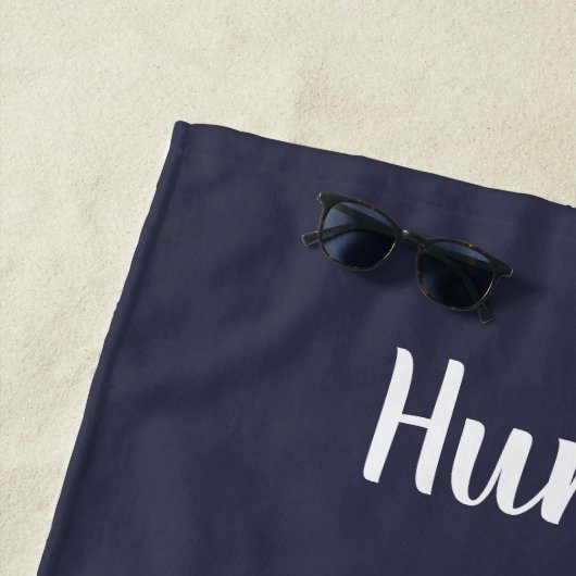 Höhe bis zum Großen Bro Strandtuch (Beispiel)