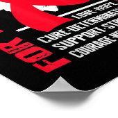 HOHE BLUTDRUCKERACHTUNG FÜR meinen Vater Poster (Ecke)