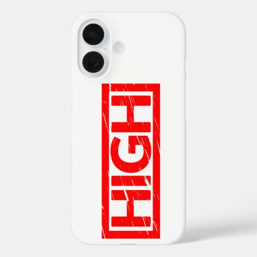 Hohe Briefmarke Case-Mate iPhone Hülle (Rückseite)