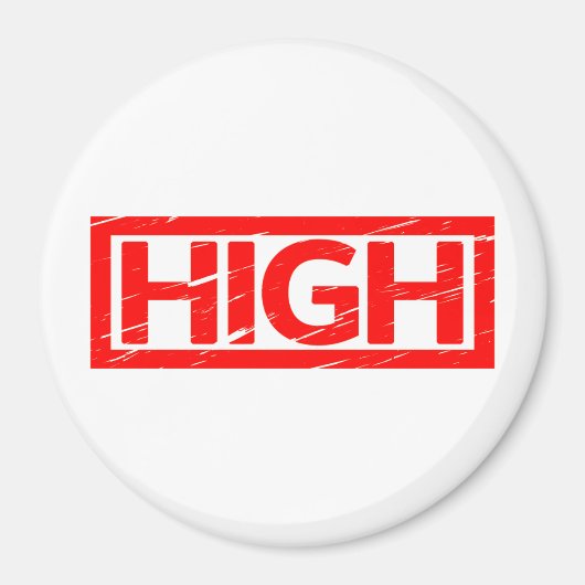 Hohe Briefmarke Magnet (Vorne)
