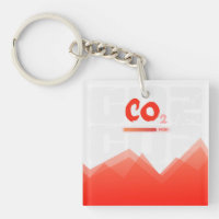 Hohe CO2-Verschmutzung, farbig