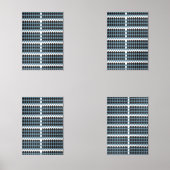 hohe Darstellung von Damast-Grafik-Gras, Bilderwand Sets (Vorderseite)