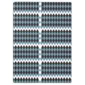 hohe Darstellung von Damast-Grafik-Gras, Klemmbrett (Rückseite)