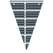 hohe Darstellung von Damast-Grafik-Gras, Wimpelkette (Dritte Fahne)