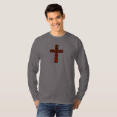 HOHE DEFINITION, LODERNDES CHRISTLICHES KREUZ T-Shirt (Vorne ganz)