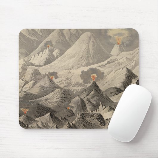 Höhe der Berge Mousepad (Mit Mouse)