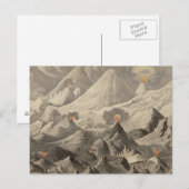Höhe der Berge Postkarte (Vorne/Hinten)
