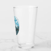Höhe des Fuji Glas (Links)