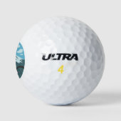 Höhe des Fuji Golfball (Logo)