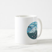 Höhe des Fuji Kaffeetasse (VorderseiteRechts)