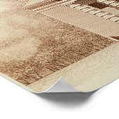 Höhe des Hauses des Direktors des Salzes Poster (Ecke)