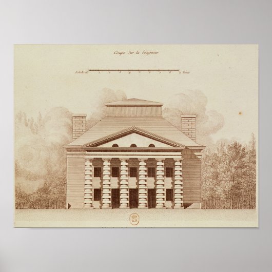 Höhe des Hauses des Direktors des Salzes Poster (Vorne)