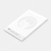 HÖHE| Ear Doctor individuell einstellbare Linde Post-it Klebezettel (angewinkelt)