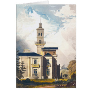 Höhe einer Italienischen Villa oder Jagdhütte
