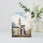 Höhe einer Italienischen Villa oder Jagdhütte Postkarte (Stehend Vorderseite)