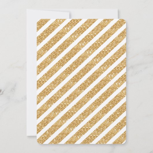 Hohe Einladung von fünf Geburtstagen (Rückseite)