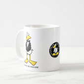 Hohe Ente und hübsch Kaffeetasse (Vorderseite Links)