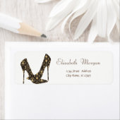 Hohe Fersen, einfach, weiß (Insitu)