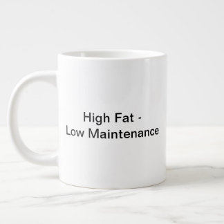 Hohe Fett - Tasse bei niedriger Wartung (20oz)