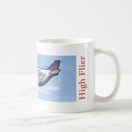 Hohe Flieger-Tasse Kaffeetasse (Rechts)