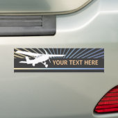 Hohe Flügel-Flugzeuge Autoaufkleber (Auf Auto)