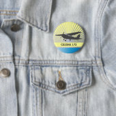 Hohe Flügel-Flugzeuge Button (Beispiel)