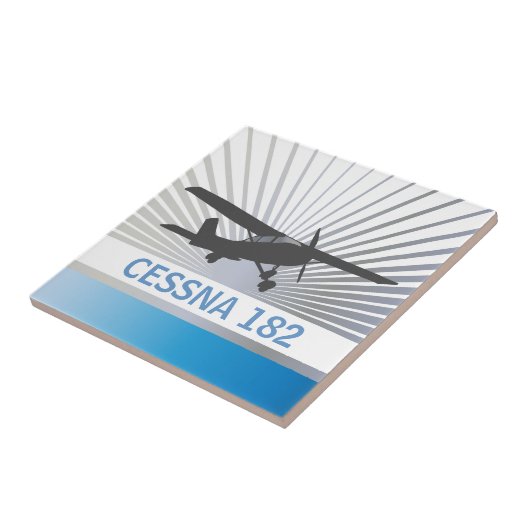 Hohe Flügel-Flugzeuge Fliese (Seite)